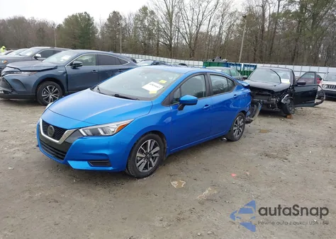 2020 Nissan Versa Sv Xtronic Cvt из США, поврежденный, VIN 3N1CN8EV1LL812337